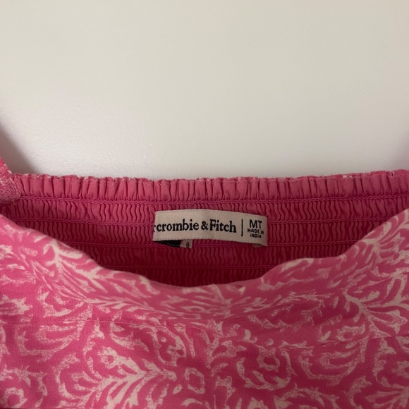 Abercrombie & Fitch Emerson Poplin Puff Sleeve Dress - Picture 3 of 3